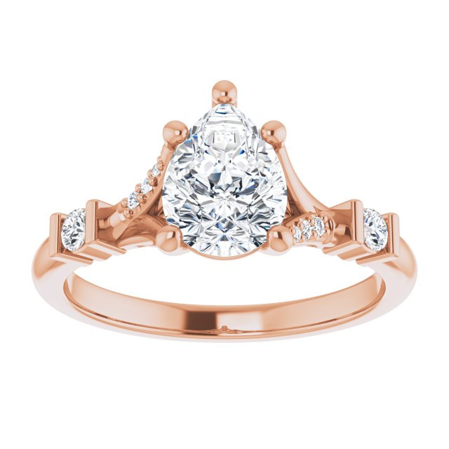 Rose Gold-Pear