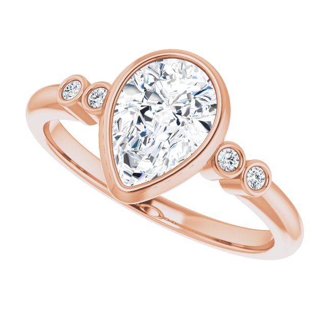 Rose Gold-Pear