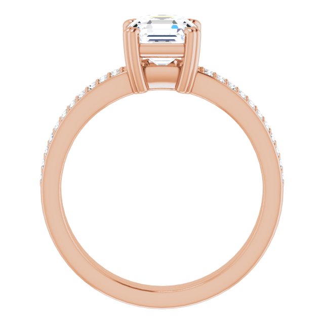 Rose Gold-Asscher