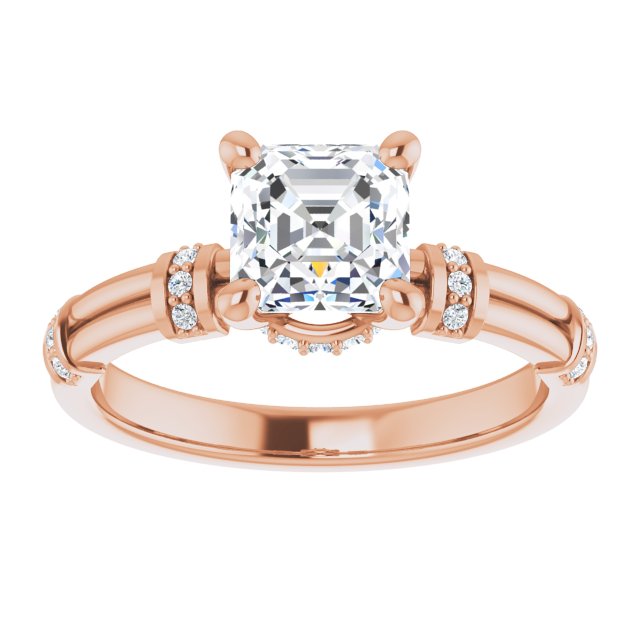 Rose Gold-Asscher