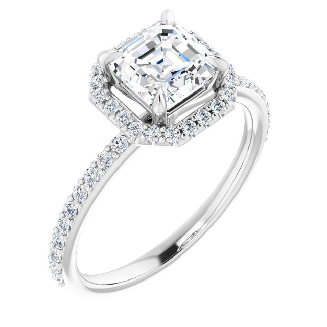 White Gold-Asscher