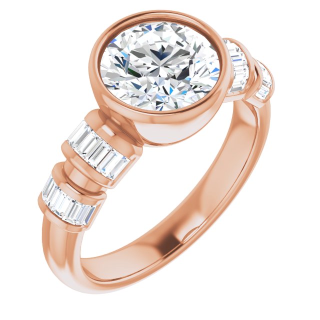 Rose Gold-Round