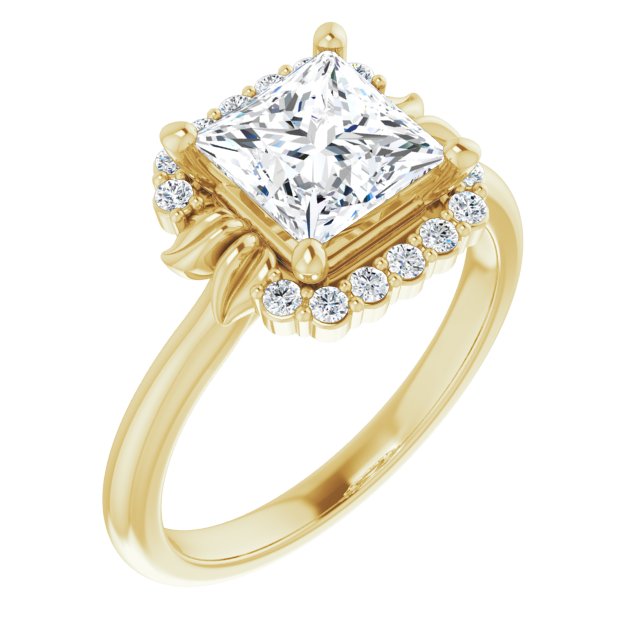 Yellow Gold-Square