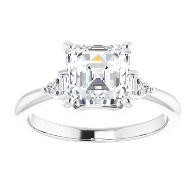 White Gold-Asscher