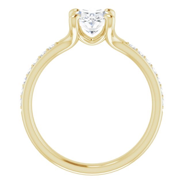 Yellow Gold-Oval