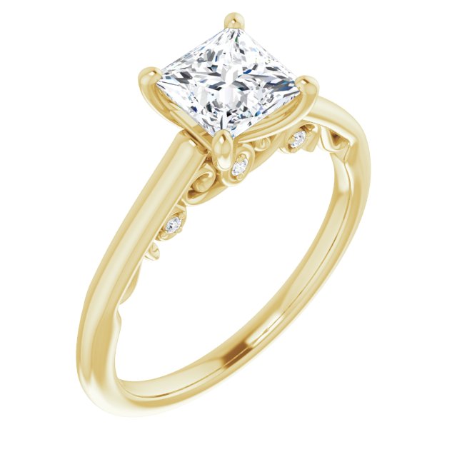 Yellow Gold-Square