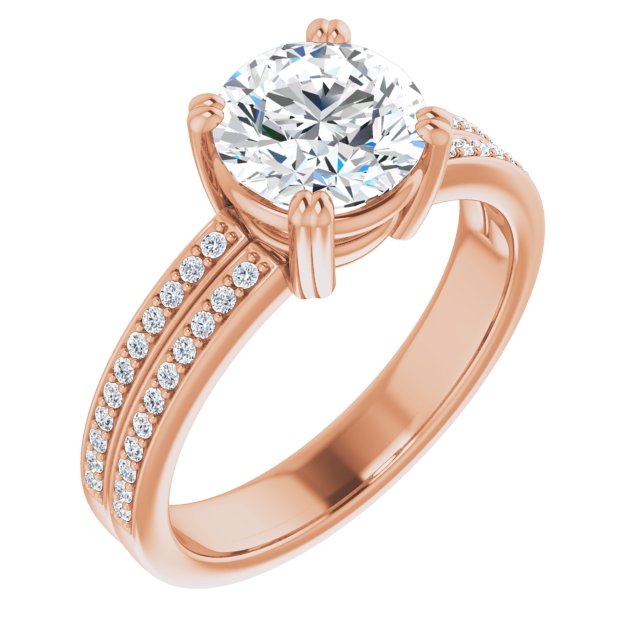 Rose Gold-Round