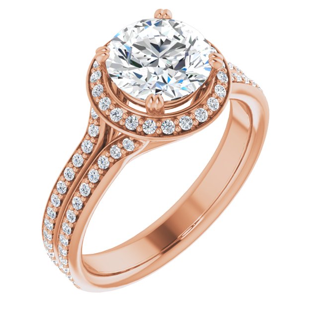 Rose Gold-Round