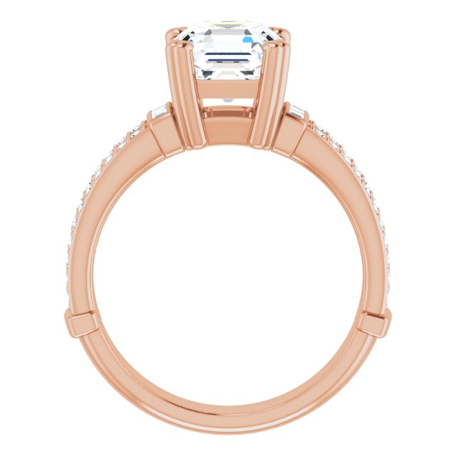 Rose Gold-Asscher