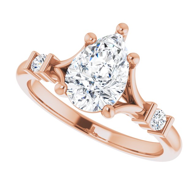 Rose Gold-Pear