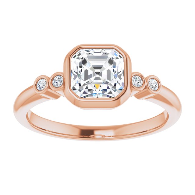 Rose Gold-Asscher