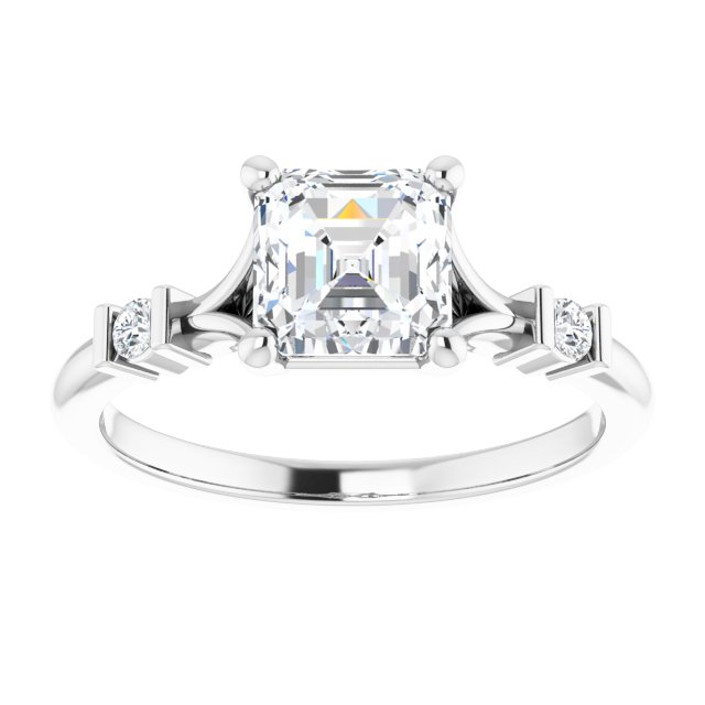 White Gold-Asscher