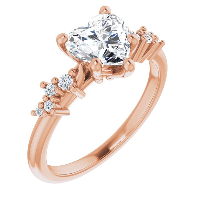 Rose Gold-Heart