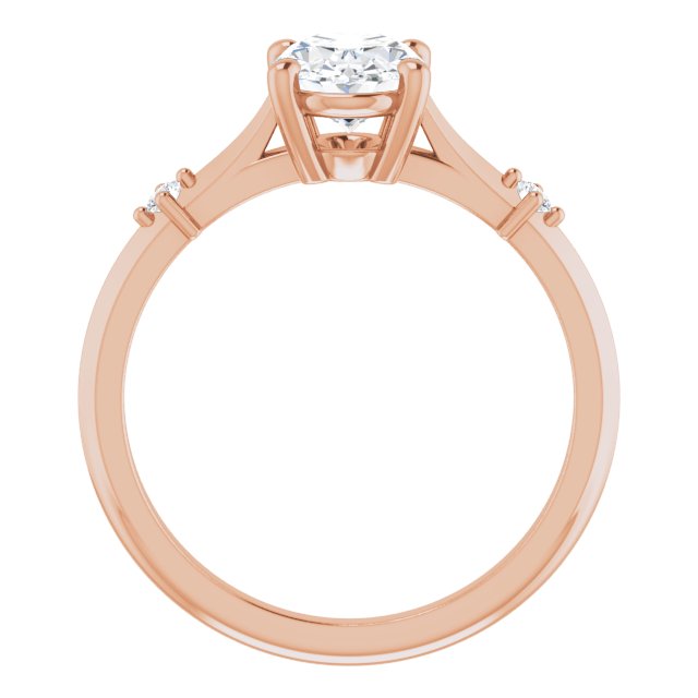 Rose Gold-Oval