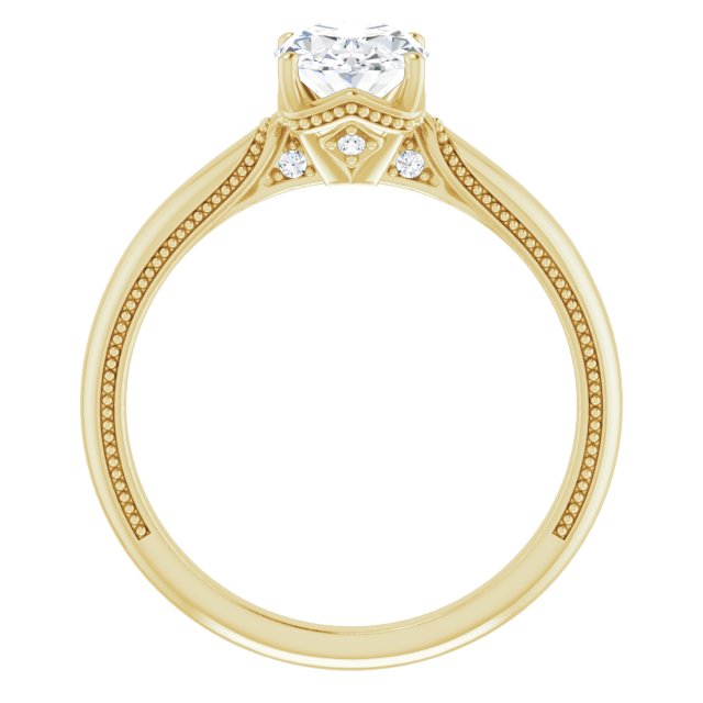 Yellow Gold-Oval