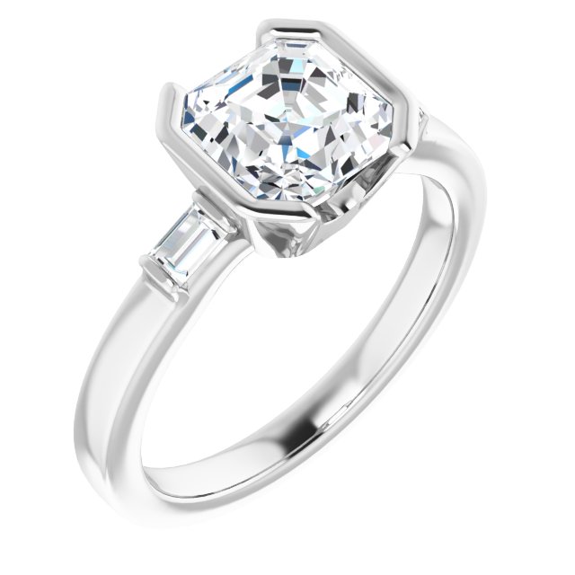 White Gold-Asscher