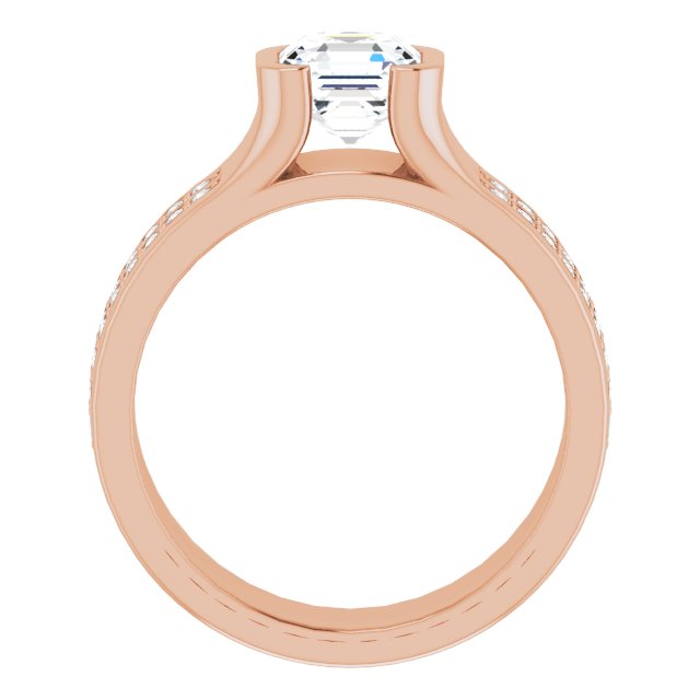 Rose Gold-Asscher