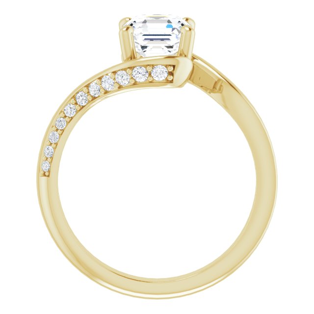 Yellow Gold-Asscher