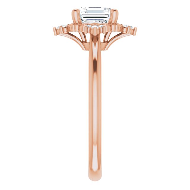 Rose Gold-Asscher