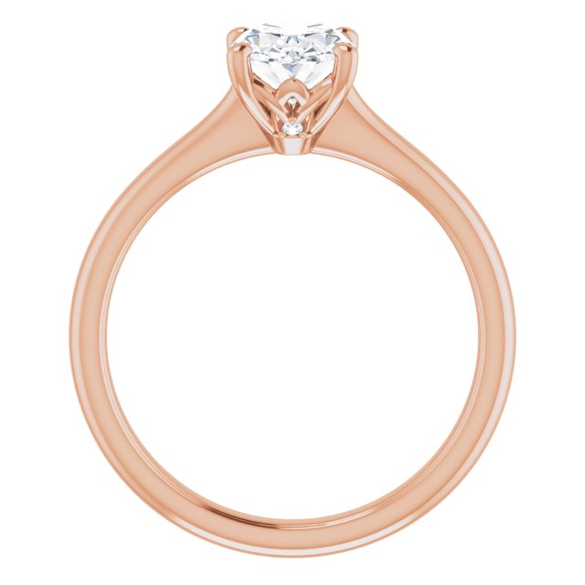 Rose Gold-Oval