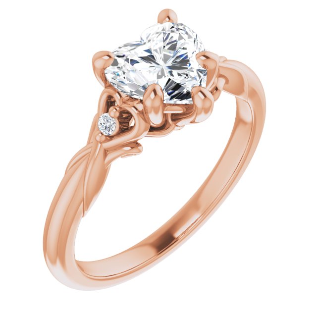 Rose Gold-Heart