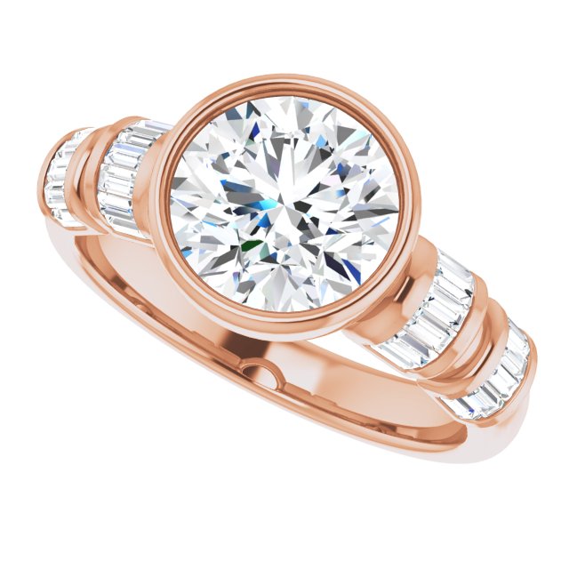 Rose Gold-Round