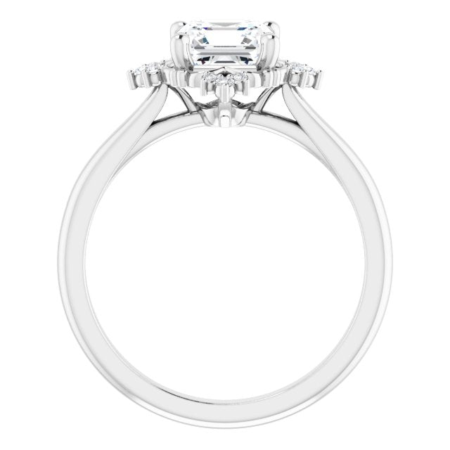 White Gold-Asscher