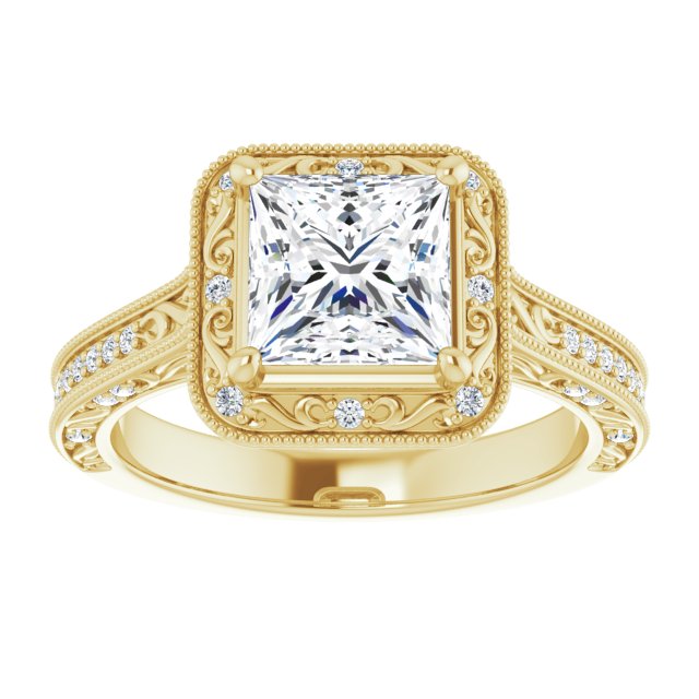 Yellow Gold-Square