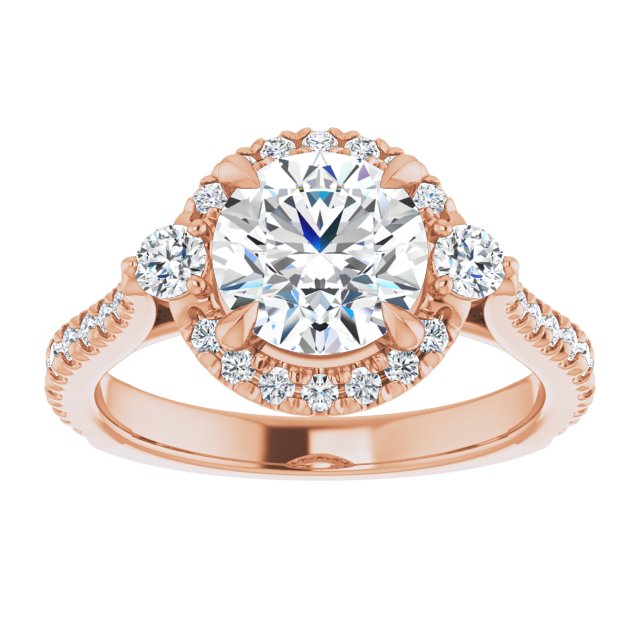 Rose Gold-Round