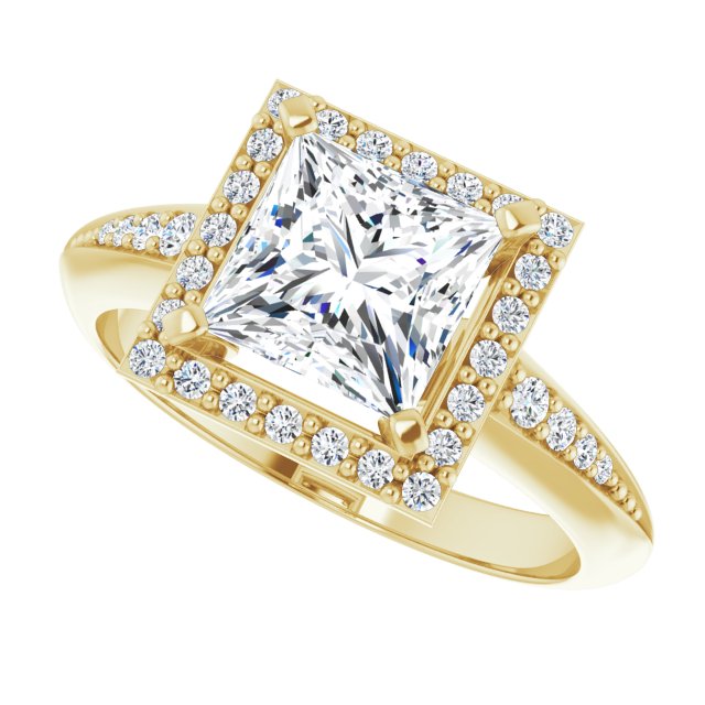 Yellow Gold-Square