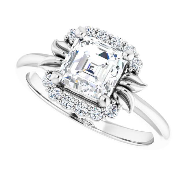 White Gold-Asscher