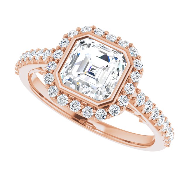 Rose Gold-Asscher