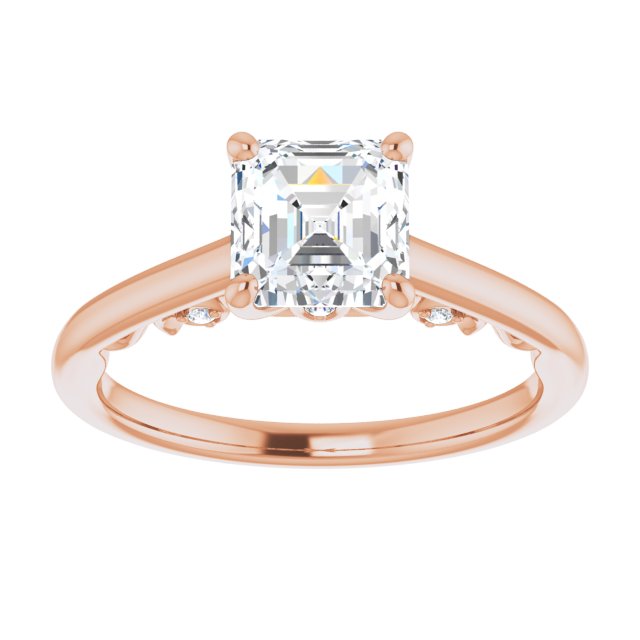 Rose Gold-Asscher