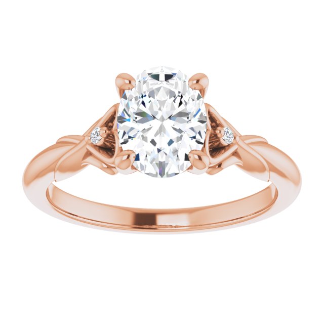 Rose Gold-Oval