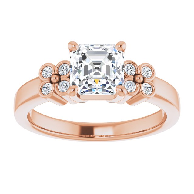 Rose Gold-Asscher