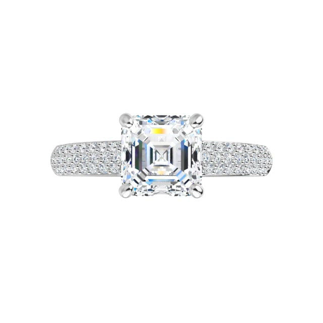 White Gold-Asscher