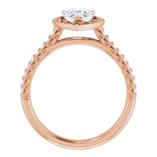 Rose Gold-Pear