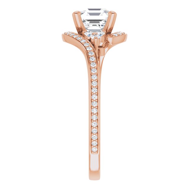 Rose Gold-Asscher