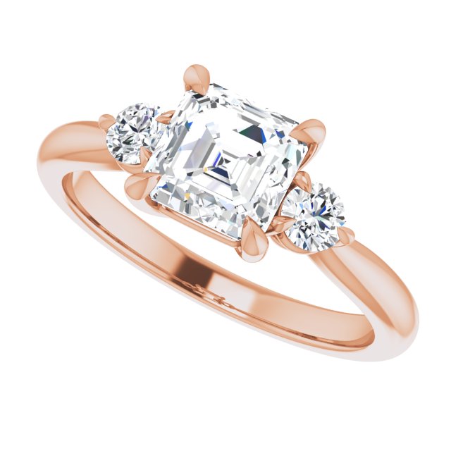 Rose Gold-Asscher