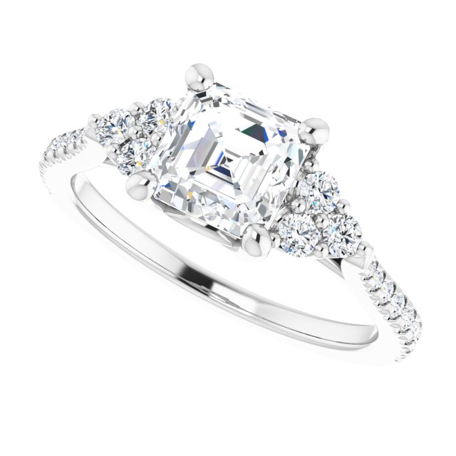 White Gold-Asscher