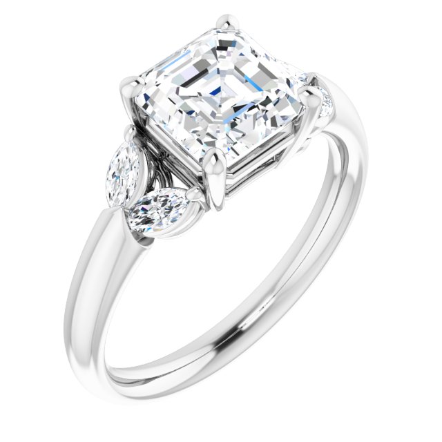 White Gold-Asscher