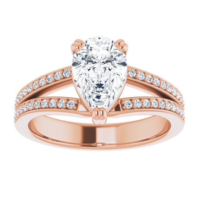 Rose Gold-Pear