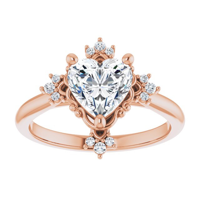 Rose Gold-Heart