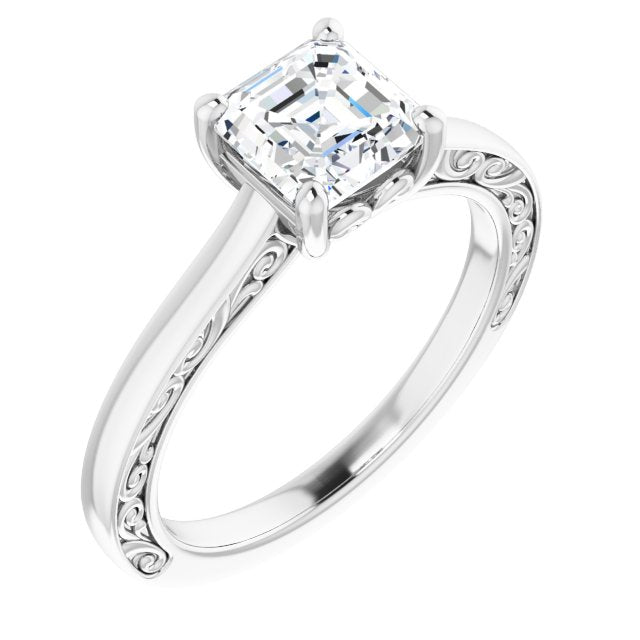 White Gold-Asscher