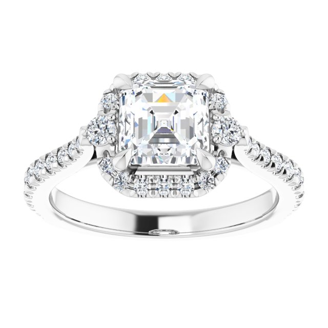 White Gold-Asscher