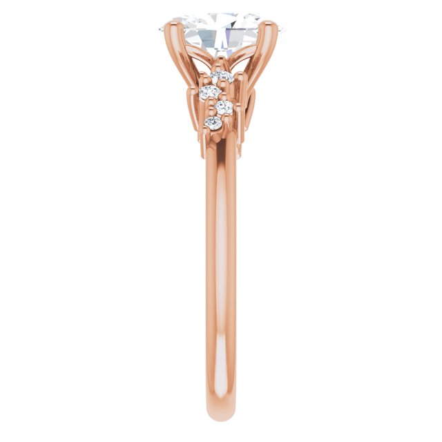 Rose Gold-Oval