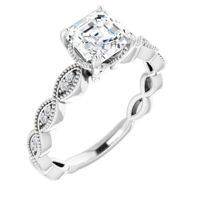 White Gold-Asscher