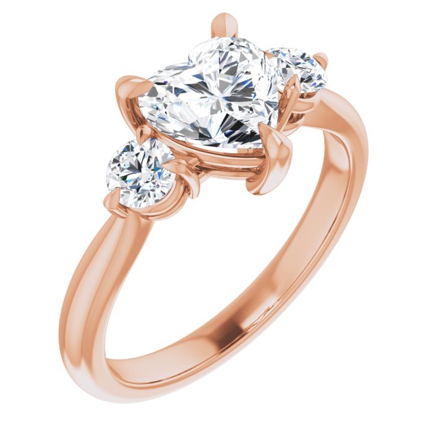 Rose Gold-Heart