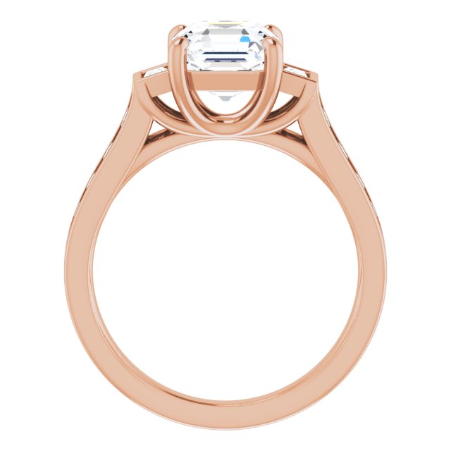 Rose Gold-Asscher