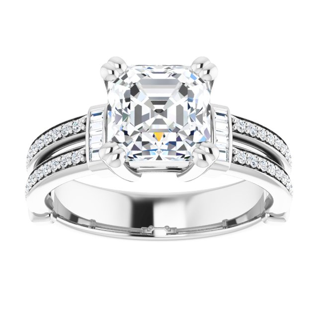 White Gold-Asscher